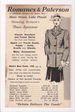 NY, LAKE PLACID - ROMANES and PATERSON - @1941 advertisement - J03130