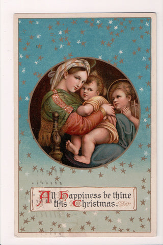 Xmas postcard - Christmas - Nister #818 - S01046