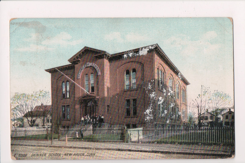 CT, NEW HAVEN - Skinner School, students, 1910 - S01057