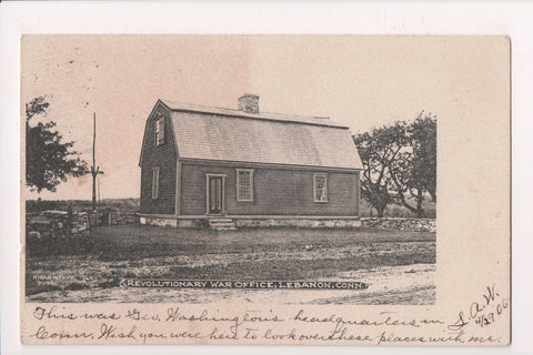 CT, LEBANON - Revolutionary War Office, Hiram Fenn (original SOLD) S01166