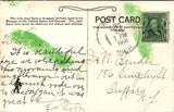 MI, Rogers - Birds Eye view - buildings - 1908 postcard - S01187