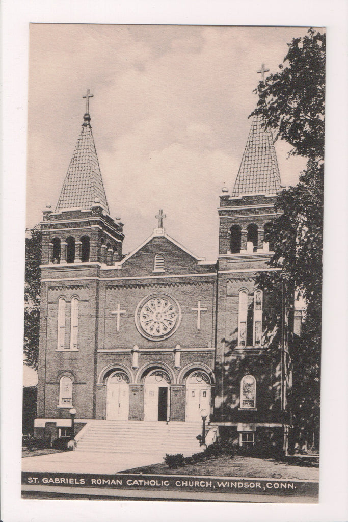 CT, WINDSOR - St Gabriels Roman Catholic Church - S01358