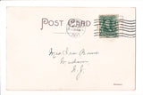 NJ, Newark - Free Public Library - Dentist sign postcard - S01397