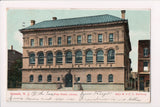 NJ, Newark - Free Public Library - Dentist sign postcard - S01397