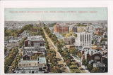 Canada - TORONTO, ON - University Ave Bird Eye View postcard - S01470