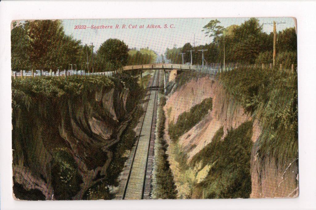 SC, Aiken - Southern RR Cut at Aiken (DIGITAL COPY ONLY) - C06149