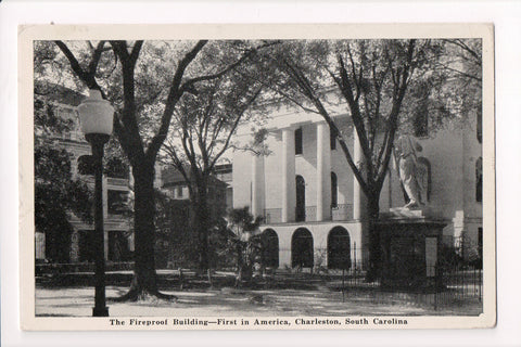 SC, Charleston - The Fireproof Building, First in America - A06738