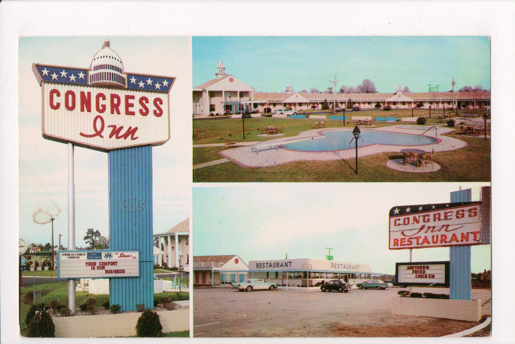 SC, SANTEE - CONGRESS INN - from the 1960s I believe - w01443