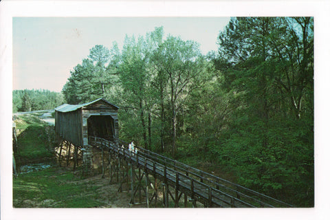 SC, Troy - Covered Bridge over Long Cane Creek - A06717