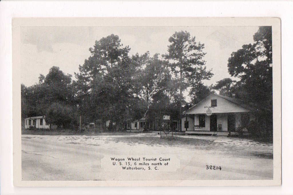 SC, WALTERBORO - Wagon Wheel Tourist Court @1948 (original SOLD) R00126