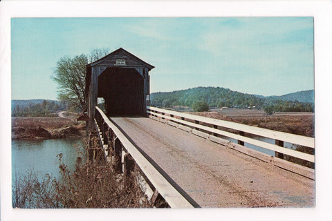 SC, WESTMINSTER - Covered Bridge, Prathers close up - K06104