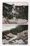 SD, LEAD - Black Hills, multi view vintage postcard from @1909 - SL2105