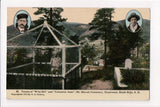 SD, Deadwood - Tombs of WILD BILL and CALAMITY JANE postcard - 801037
