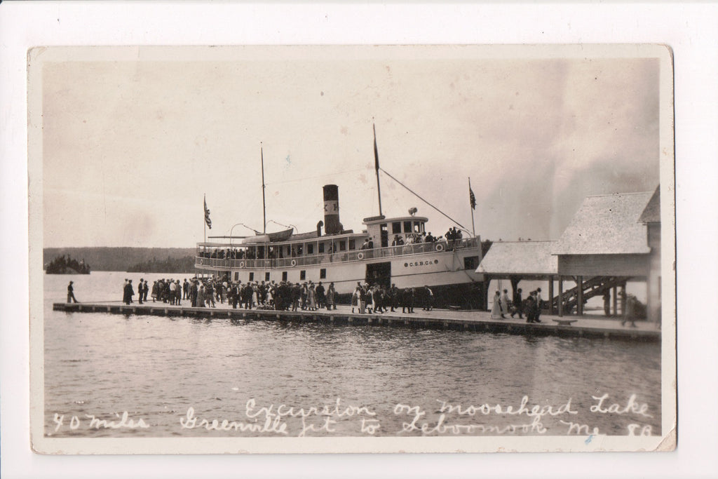 Ship Postcard - KATAHDIN, CSB Co @1926 (original SOLD) C17510