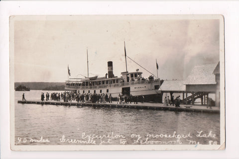 Ship Postcard - KATAHDIN, CSB Co - @1926 RPPC - C17510