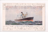 Ship Postcard - VERDI - Lamport and Holt Line (original SOLD) D07264