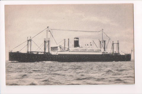 Ship Postcard - PRESIDENT HARDING - stats - F17006