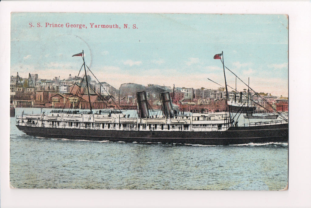 Ship Postcard - PRINCE GEORGE - @1922 - F17017