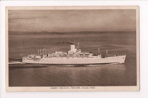 Ship Postcard - ORCADES - RMS - Orient Line - F17193