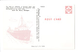 Ship Postcard - TOM M GIRDLER - of Republic Steel - F17214