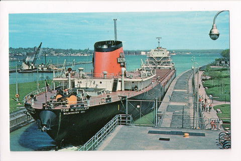 Ship Postcard - TOM M GIRDLER - of Republic Steel - F17214