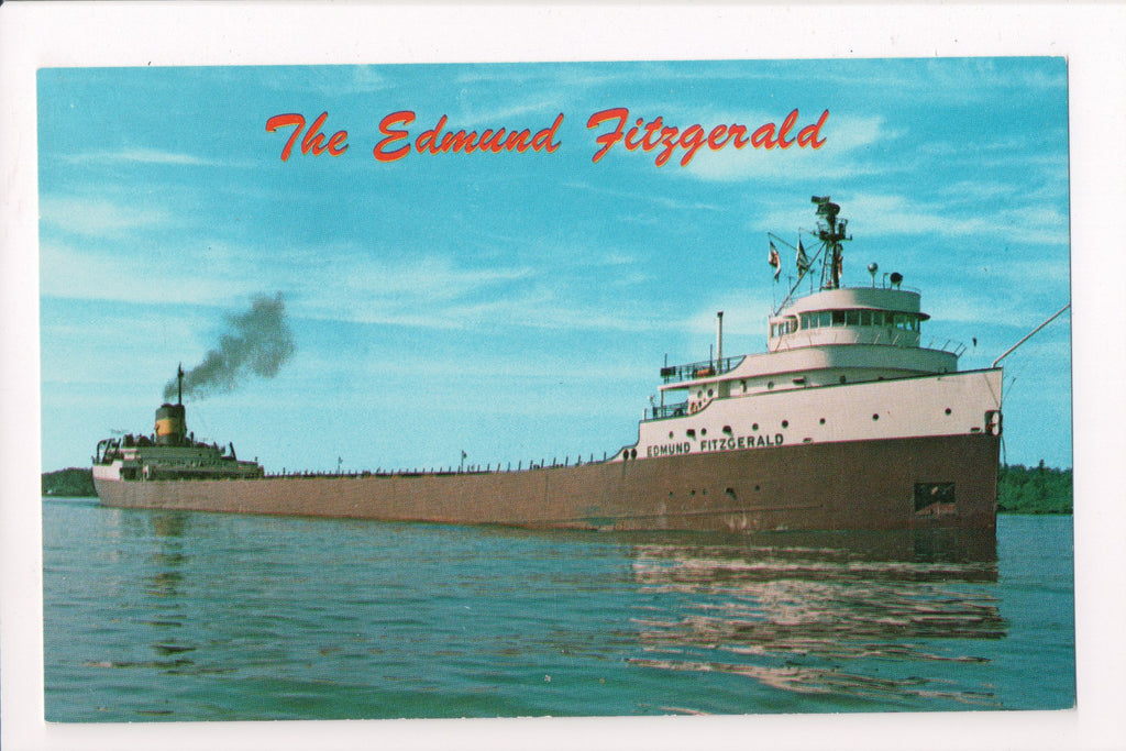 Ship Postcard - EDMUND FITZGERALD (Coriginal SOLD) F17218