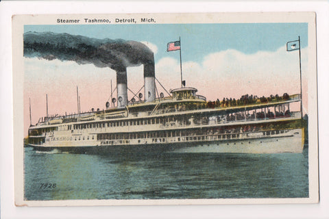 Ship Postcard - TASHMOO - White Star Line Steamer - F17241