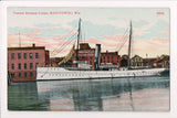 Ship Postcard - MANITOWOC - (original SOLD) F17249