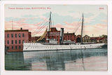 Ship Postcard - MANITOWOC - (CARD SOLD, only digital copy avail) F17249