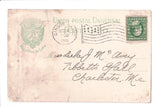 Ship Postcard - MERIDA - Lighthouse on point @1911 (original SOLD) F17341