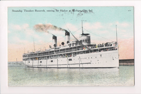 Ship Postcard - THEODORE ROOSEVELT - steamship - F17347