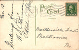 WI, Burlington - Brown Lake, Antlers Hotel landing - 1913 postcard - SL2220