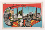 SC, COLUMBIA - Large Letter Greetings from postcard - SL2359
