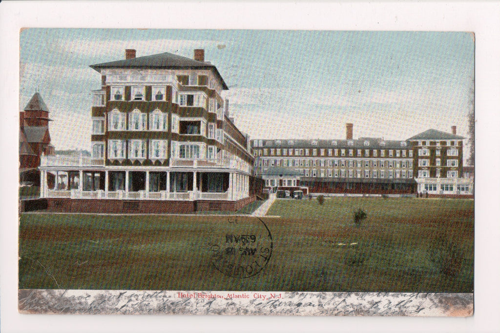 NJ, Atlantic City - Hotel Brighton postcard - SL2479