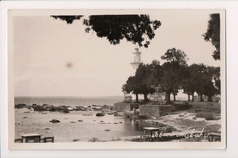 Foreign postcard - CONSTANTINOPLE, Turkey - Fenerbahce / Lighthouse - RPPC - SL2