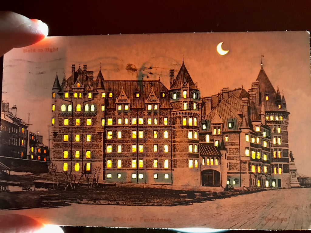 Canada - Quebec - Chateau Frontenac - HTL (CARD SOLD, email copy only) SL27