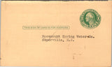 NJ, Somerville - C P Hoagland Co printing plant correspondence card - SL2805