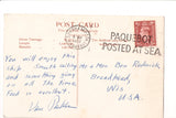 Ship Postcard - QUEEN MARY, RMS - Cunard Co - SL2830