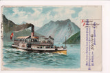 Ship Postcard - CITY OF ZURICH? - 1901 HTL - SL2835