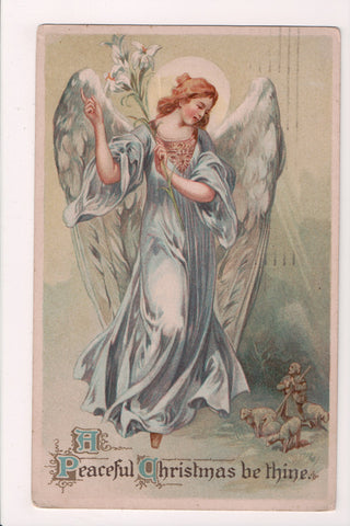 Xmas postcard - Christmas - Angel - Ernest Nister, #322 - SL2873
