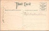 Easter - rabbit up on its haunches blowing a horn - 2 postcards - SL3004