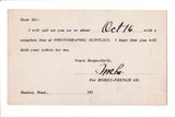MA, Boston - Robey-French Co salesman card - sw0018