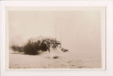 Ship Postcard - Volumes of Smoke - RPPC - sw0029