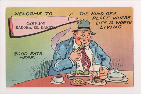 SD, Kadoka - Welcome to Camp Joy - Comic - sw0129