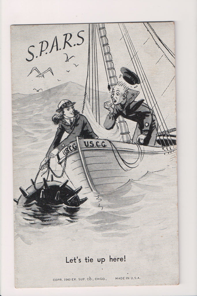 Military - Exhibit Card - S P A R S - US Coast Guard - sw0130