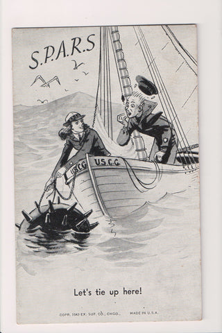 Military - Exhibit Card - S P A R S - US Coast Guard - sw0130