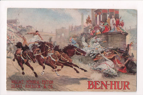 IL, Chicago - Wallace Memorial Edition BEN-HUR book Advertisement - MB0698