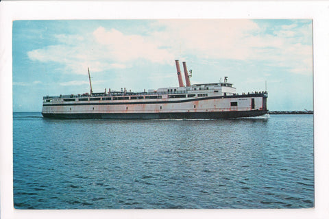 Ship Postcard - DEL-MAR-VA - Auto, Passenger Ferry - 501122