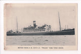 Ship Postcard - MALDA (original SOLD) A06640
