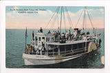 Ship Postcard - EMPRESS - Glass Bottom Boat - B04304